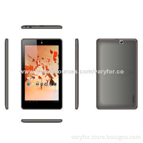 Hot selling Allwinner A33 7" quad core tablet PC with multiple point touch, ultra thin black/white